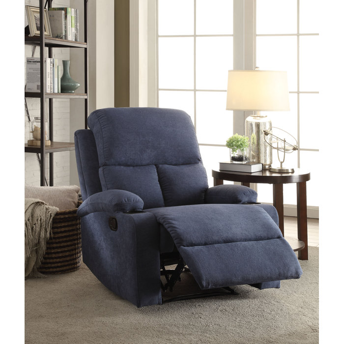 Lark Manor Kingsdown Upholstered Recliner & Reviews Wayfair